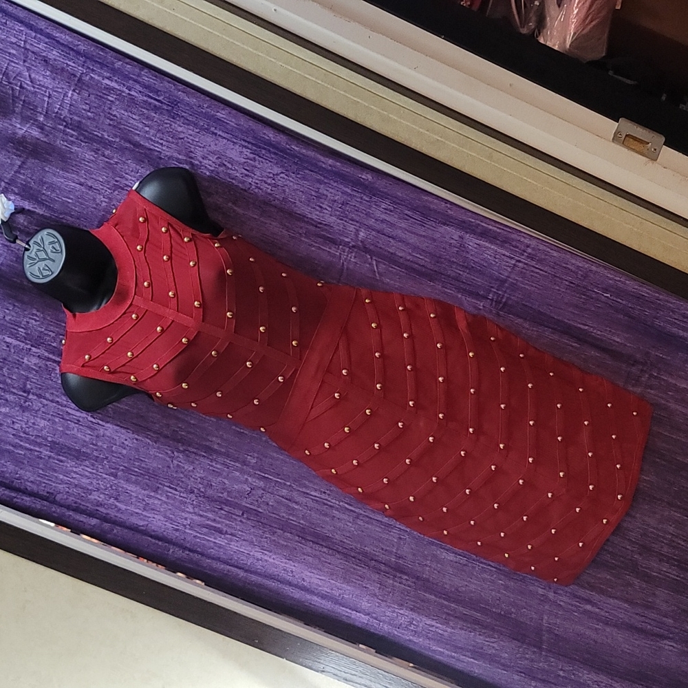 Bandage Red Dress